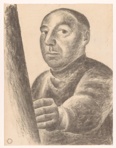 Selvportræt af Leo Gestel