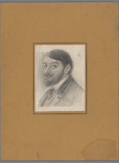 Selvportræt af Leo Gestel af Leo Gestel