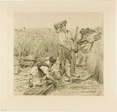 Høst af Leon Augustin Lhermitte