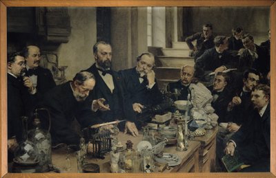 Henri Sainte-Claire Deville (1818-81) Foredrag, 1890 af Leon Augustin Lhermitte
