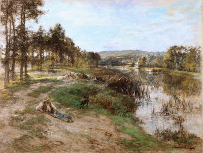 På bredden af Marne, 1904 af Leon Augustin Lhermitte