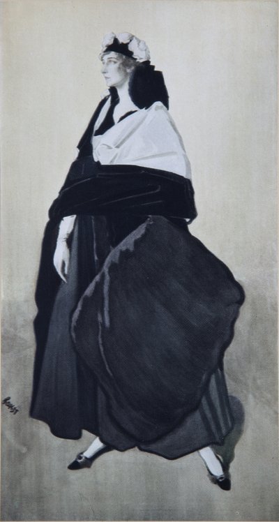 Portræt af Ida Rubinstein af Leon Bakst