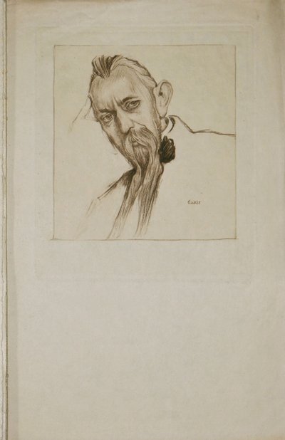Portræt af Sebastien Voirol 1870-1930, 1913. af Leon Bakst