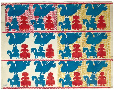 Tekstildesign, begyndelsen af det 20. århundrede.. af Leon Bakst