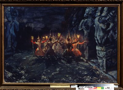 Den siamesiske hellige dans af Leon Bakst