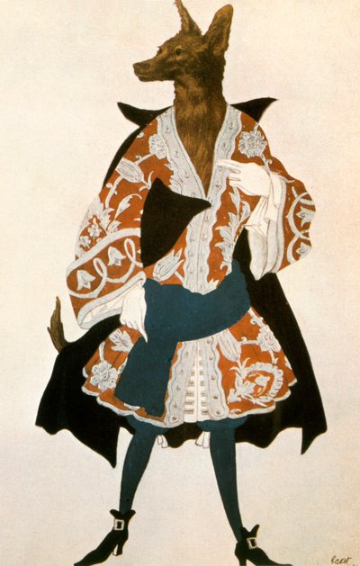 Torneroseulven, 1921 af Leon Bakst