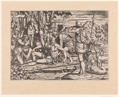 Adonis død af Leon Davent