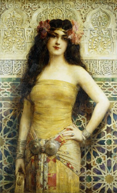 Favoritten, af Leon Francois Comerre