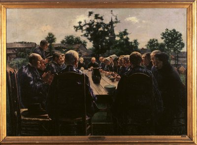 Begravelsesmåltidet af Leon Henri Marie Frederic