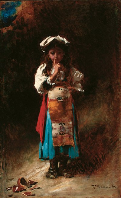 Den ødelagte kande (olie på lærred) af Leon Joseph Florentin Bonnat