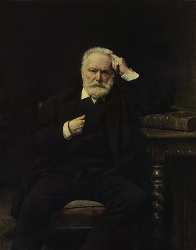 Portræt af Victor Hugo (1802-85) 1879 af Leon Joseph Florentin Bonnat