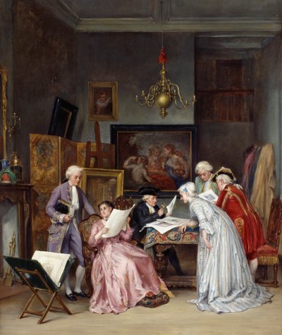 Samlerstudiet af Leon Marie Constant Dansaert