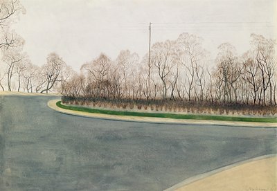 Øde vej af Leon Spilliaert