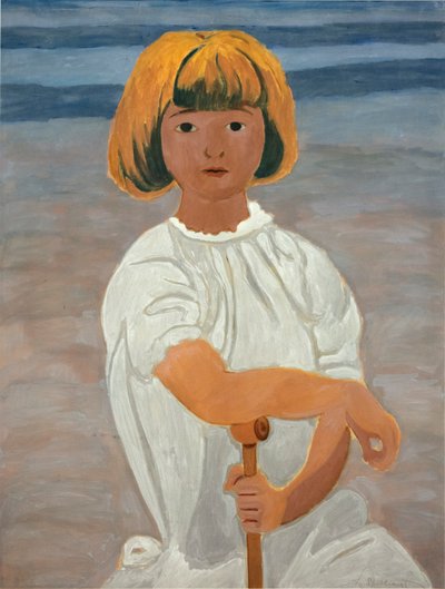 Pige på stranden af Leon Spilliaert
