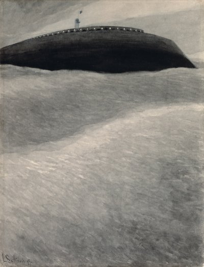 Fyrtårn, Oostende af Leon Spilliaert