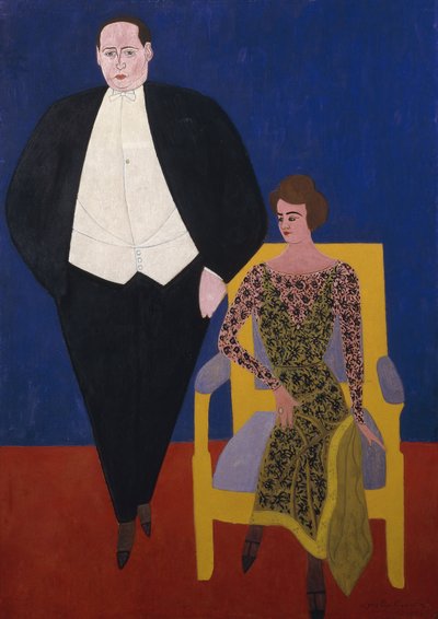 PG van Hecke og Norine; PG van Hecke og Norine af Leon Spilliaert