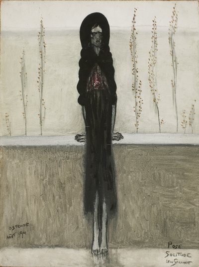 Posering, Ensomhed af Leon Spilliaert