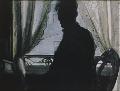 Silhuet af kunstneren af Leon Spilliaert