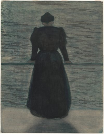 Kvinde ved havet af Leon Spilliaert