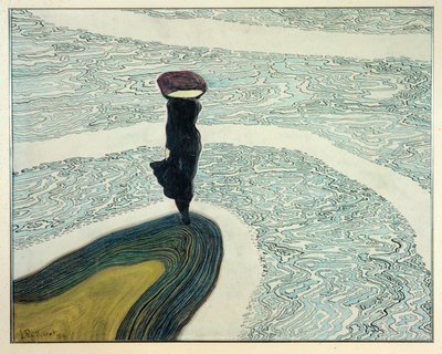 Kvinde i vandkanten af Leon Spilliaert
