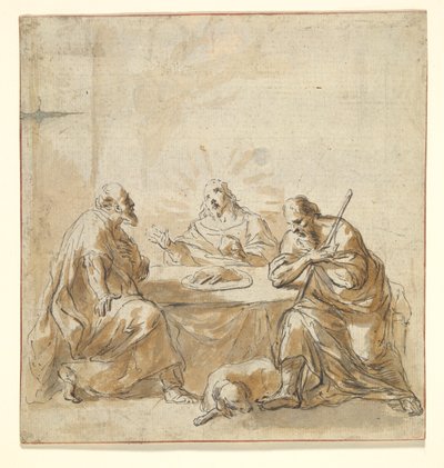 Aftensmad i Emmaus af Leonard Bramer