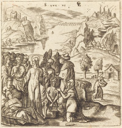 Kristus helbreder de syge af Leonard Gaultier
