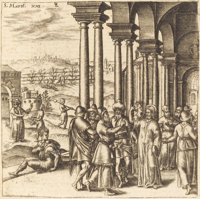Kristus i templet af Leonard Gaultier