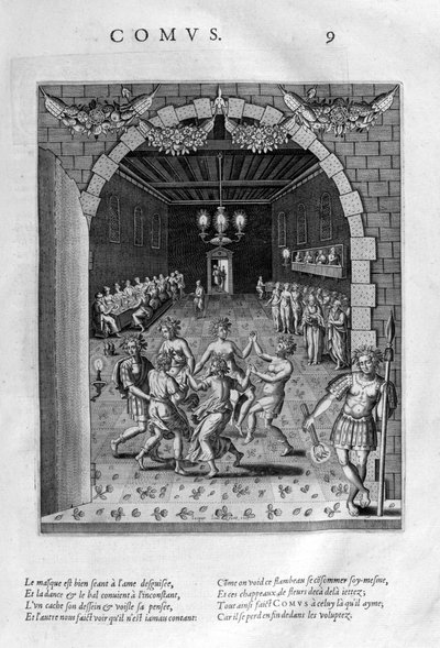 Comus, 1615 af Leonard Gaultier