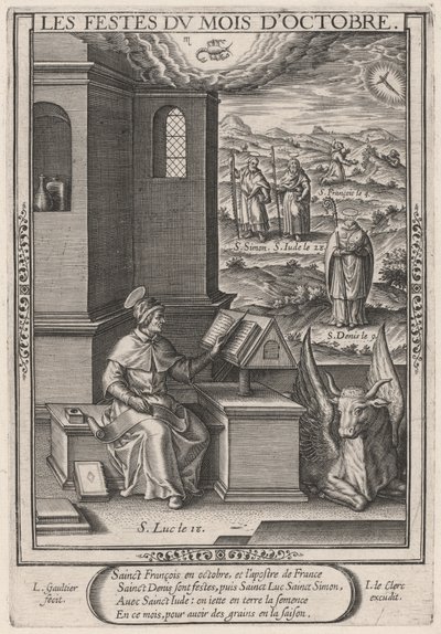 Oktoberfester (oktober: Sankt Lukas) af Leonard Gaultier