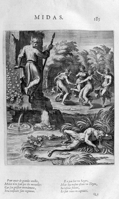Midas, 1615 af Leonard Gaultier