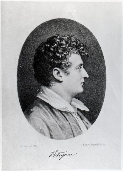 Esaias Tegner, engraved by Isaac Wilhelm Tegner and Johann Adolf Kittendorff af Leonard Henrik Roos af Hjelmsater