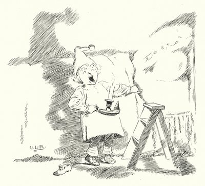 Deedle, deedle, dumpling, min søn John (gravering) af Leonard Leslie Brooke