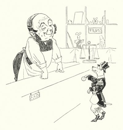 Jeg havde en lille hund, og de kaldte ham Buff (gravering) af Leonard Leslie Brooke