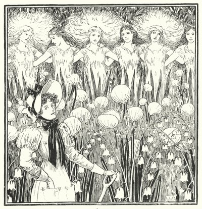 Elskerinde Mary, tværtimod, hvordan vokser din have (gravering) af Leonard Leslie Brooke