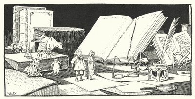 Børnerim (gravering) af Leonard Leslie Brooke