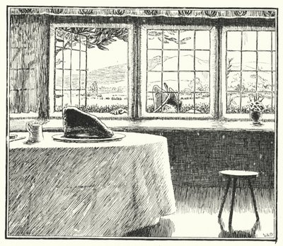 Taffy var en waliser, Taffy var en tyv (gravering) af Leonard Leslie Brooke
