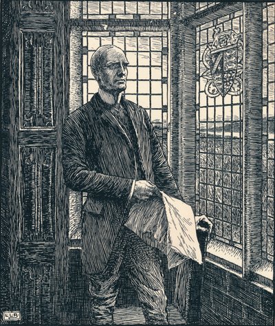 Den eneste søn, c1900 af Leonard Leslie Brooke