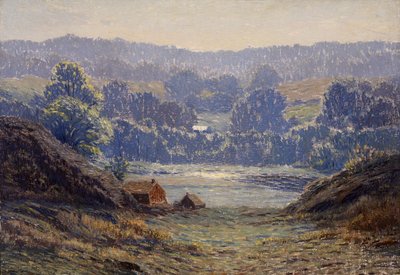 En morgen om sommeren, 1922. af Leonard Ochtman