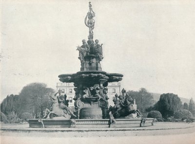 Springvand ved Curraghmore, sædet for den mest ærede. Marquess af Waterford, c1915 af Leonard Willoughby