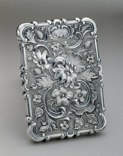 Calling Card Case, c. 1847-1850 (sølv) af Leonard and Wilson