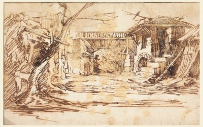 Sæt til en julevuggestue (Nativity) af Leonardo Scaglia