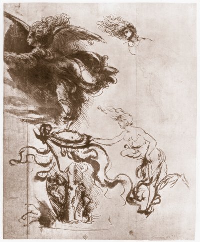 Allegory of Fortuna, c1483 af Leonardo da Vinci