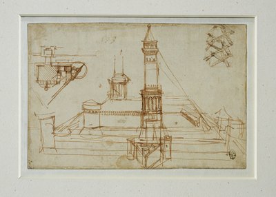 Arkitektonisk undersøgelse ... af Leonardo da Vinci