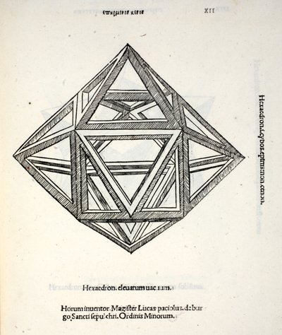 Hexaedron forhøjet vakuum, illustration fra 