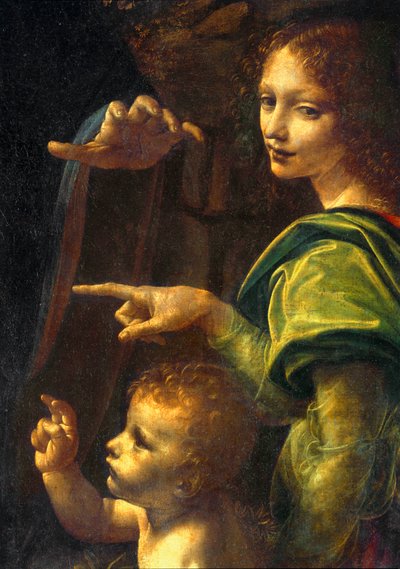 La Vierge aux rochers - Klippemadonnaen ... af Leonardo da Vinci