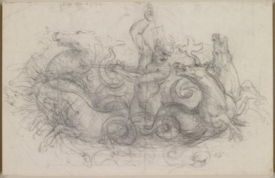 Leonardo da Vinci - Neptun, ca. 1504-5 af Leonardo da Vinci
