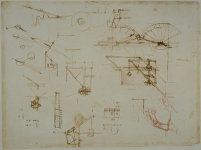 Mekaniske studier af Leonardo da Vinci