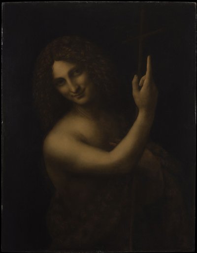 Johannes Døberen, 1513-1516. af Leonardo da Vinci