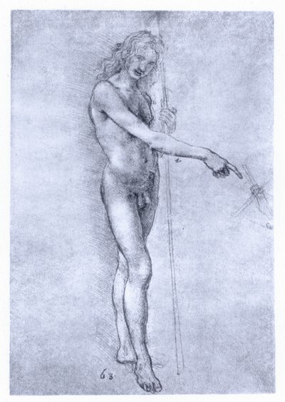 Johannes Døberen, c1478. af Leonardo da Vinci
