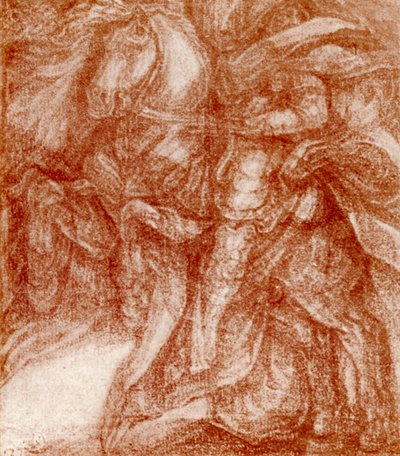 Study of a Knight, af Leonardo De Vinci, 1913 af Leonardo da Vinci